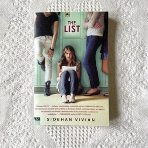 $5 or 3/$10 Book - The List, By Siobhan Vivian